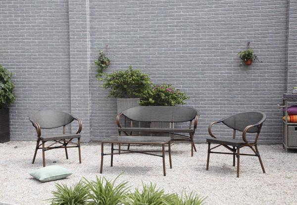 $739 for an Excalibur Havana Four-Piece Outdoor Lounge Set with Free Shipping (value $999.99)