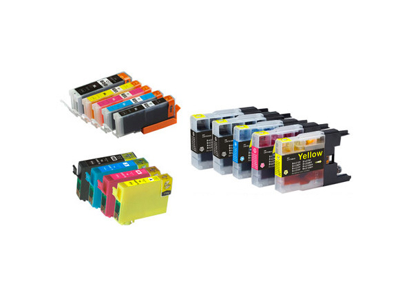 From $27 for Inkjet Cartridges Compatible with HP, Brother, Epson & Canon Printers with Free Shipping