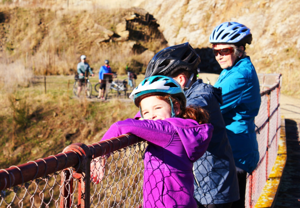 Two-Day & Two-Night Otago Central Rail Trail Bike Tour for Two People - Options for up to Six People