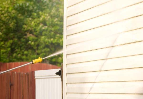 $349 for a Single-Storey Professional Chemical House Wash incl. Gutter Clean & Driveway, Deck or Fence Clean - Option for Two-Storey House (value up to $940)