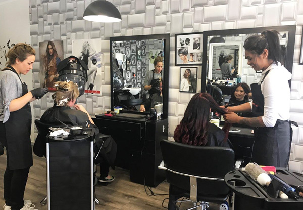 $29 for a Wash, Style Cut, Conditioning Treatment, Head Massage, Blow-Wave & GHD Finish or $69 to incl. Colour Retouch, $89 to incl. Half-Head of Foils