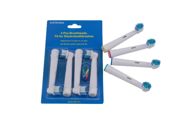 40-Piece Toothbrush Head Compatible with Oral-B