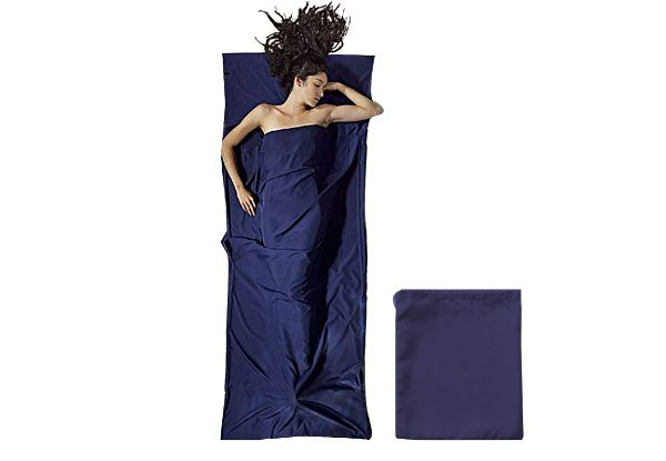 Sleeping Bag Liner - Available in Four Colours, Option for Two-Pack & Two-Sizes