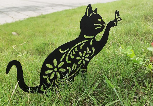 Cat Garden Art - Option for Two-Pack