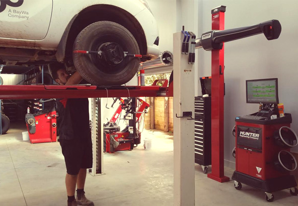 $49 for a Car and 4WD Wheel Alignment & Tyre Rotation