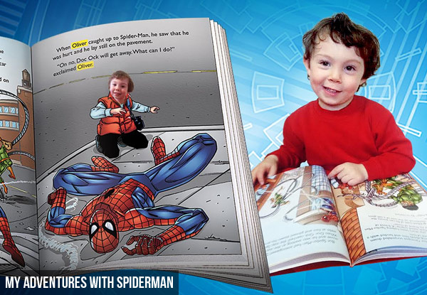$23 for a Personalised Photo Story Book Starring Your Child & Their Favourite Characters – Six Titles Available – incl. Nationwide Delivery (value $49.98)