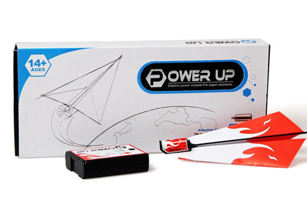 $12.90 for an Electric Paper Airplane Conversion Kit, or $19.90 for Two