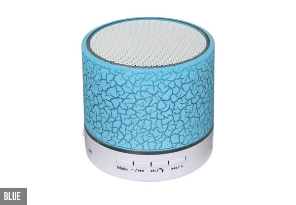 $29 for a Wireless Bluetooth Speaker Light with TF Card Reader with Free Shipping (value $49.95)
