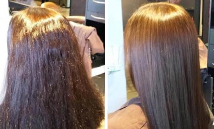$45 for an Olaplex Hair Strengthening Treatment or $85 to incl. a Style Cut and Blow Wave (value up to $120)