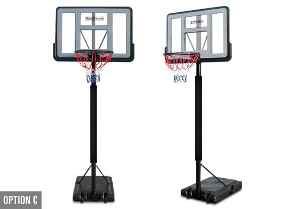 Adjustable Basketball Hoop Range - Five Options Available