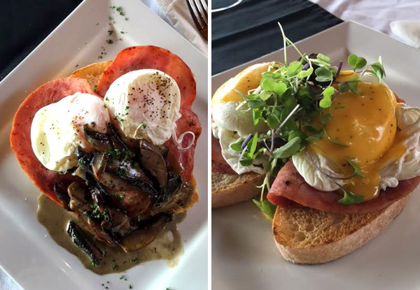 $15 for Any Two Breakfast Mains or $19 for Any Two Lunch Mains (value up to $44)