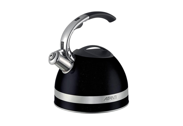$79.95 for an Avanti Stainless Steel 2.5L Whistling Kettle - Available in Three Colours