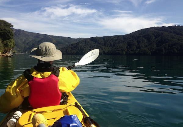 $39 for a Full-Day Mountain Bike Hire or $79 for a Full-Day Double Kayak Hire in the Marlborough Sounds (value up to $160)