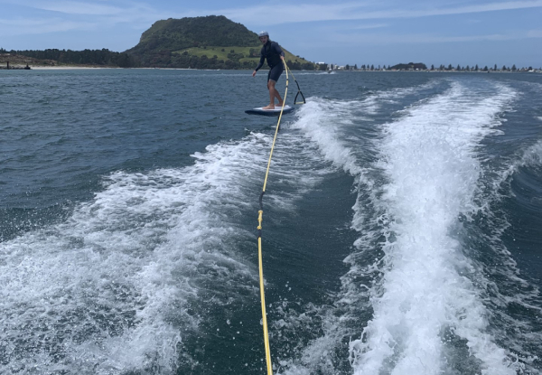 Foil Riding Experience in Tauranga Harbour for Two People