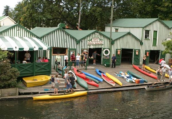 $12 for a One-Hour Kayak or Canoe Hire for Two People or $29 for up to Five People at Antigua Boatsheds (value up to $60)