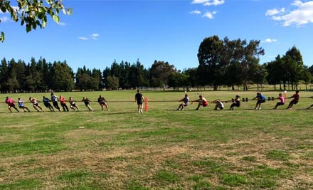 $50 for One Person or $99 for Two People for 12 Military Style Bootcamp Sessions - Tuesdays & Thursdays at 6.00am  (value up to $400)