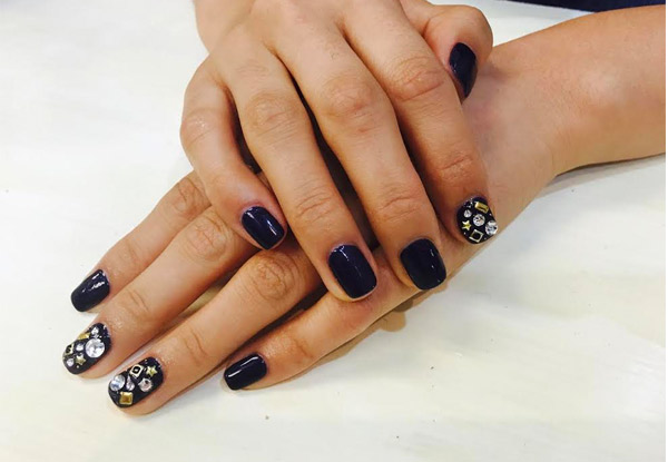 $15 for a Express Manicure, $25 for a Express Pedicure, $40 for Both – Options for a Shape & Gel Polish Available
