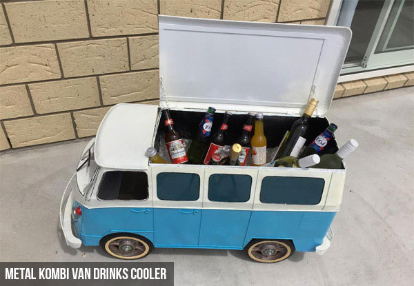 $279 for a Retro Metal Kombi Van Drinks Cooler