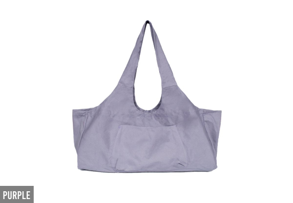 Large Yoga Mat Bag - Option for Two-Pack & Three Colours Available