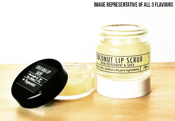 $14.95 for a Twig & Sable Lip Scrub & Lip Balm in a Cute Gift Box - Three Flavours Available