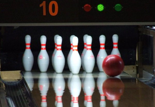$75 for a Four Person Bowling Package incl. Mixed Platter to Share, Two Games Each & Four Drinks (value up to $130)