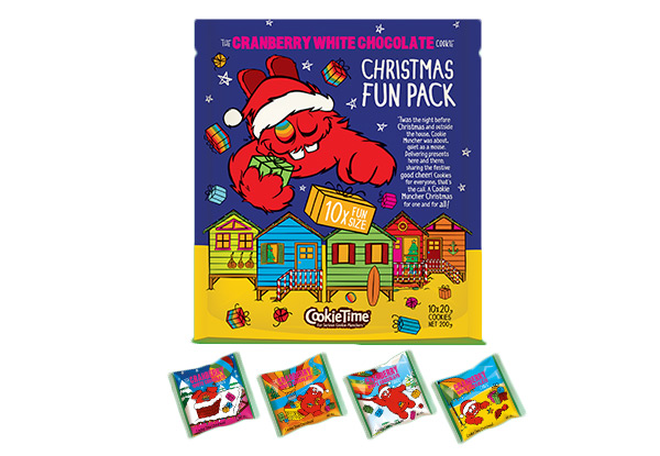 $20 for Three Cookie Time Christmas Fun Packs incl. Free Shipping
