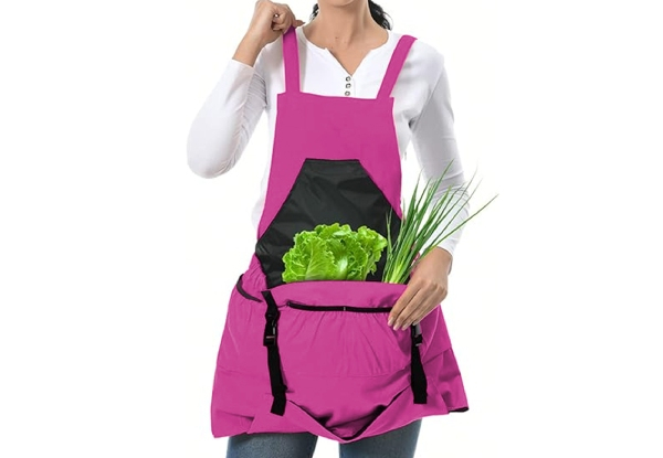 Gardening Apron with Pockets - Available in Two Colours & Option for Two-Pack