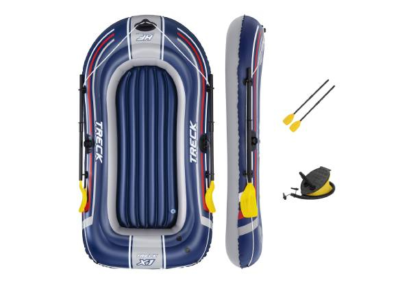 Bestway Hydro Force Inflatable Boat Set with Oars & Pump