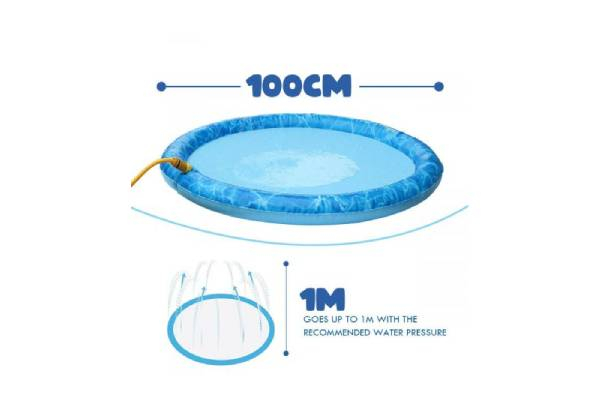 Chill Out Pet Sprinkler Splash Mat - Two Sizes Available