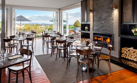 $299 for a Scenic Helicopter Flight Over Taupo Landing at the Hilton Hotel & a Two-Course Lunch for Two People incl. Two Drinks (value up to $525)