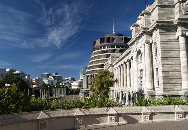 From $469 Per Person Twin Share for a Northern Explorer Rail Package incl. Return Rail Journey from Auckland to Wellington & Three Nights in Wellington
