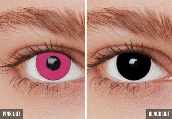$19 for a Pair of Crazy Coloured Contact Lenses - Eight Options Available