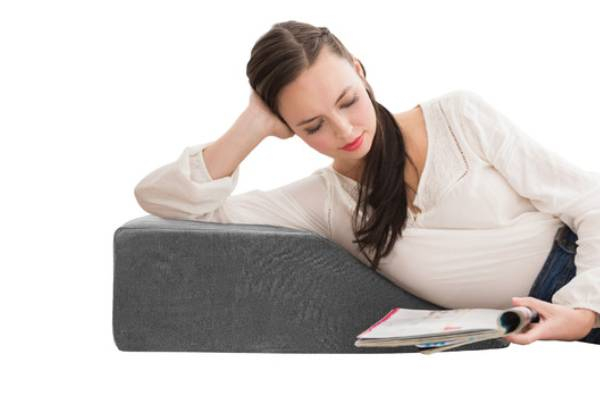Rectangle Bed Wedge Pillow with Cover