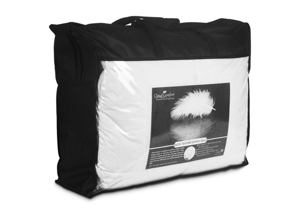 500gsm Duck Down Feather Duvet - Six Sizes Available
