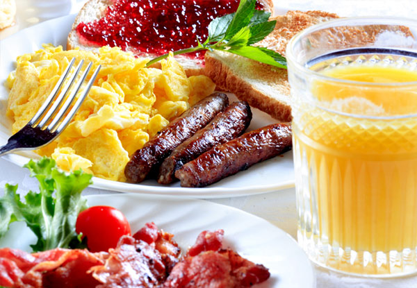 $22 for Any Two Breakfasts incl. The Big Breakfast, Eggs Benedict, Omelettes, & More (value up to $40)