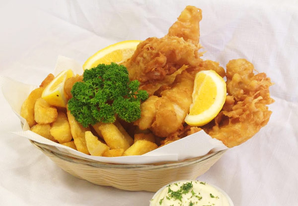 $15 for Fish & Chips for Four People, $25 for Six People or $35 for Eight People
