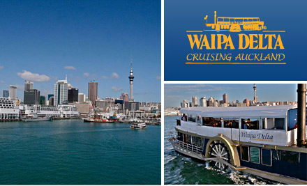 Over 50% off a 2-Hour Cruise on the Waitemata Harbour Aboard the Waipa Delta (value up to $39)