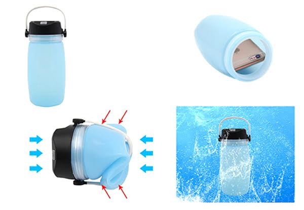 $19.99 for a Water Bottle Solar LED Lantern and Powerbank