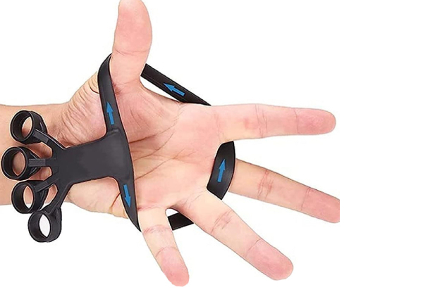 Silicone Finger Stretching Exercise Grip - Three Colours Available