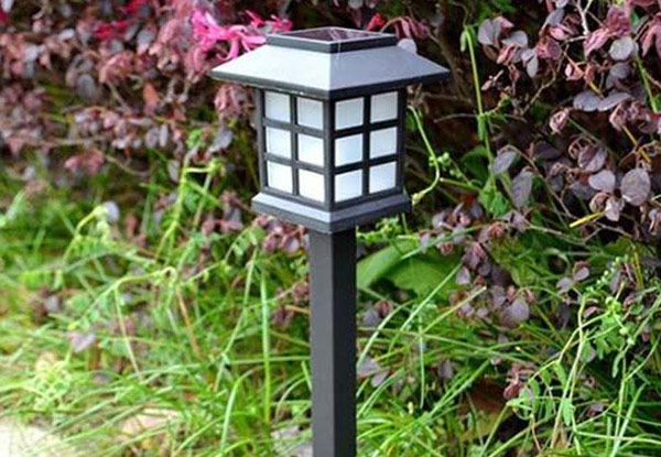 $19.90 for a Three-Pack of Solar Power LED Lawn Lights