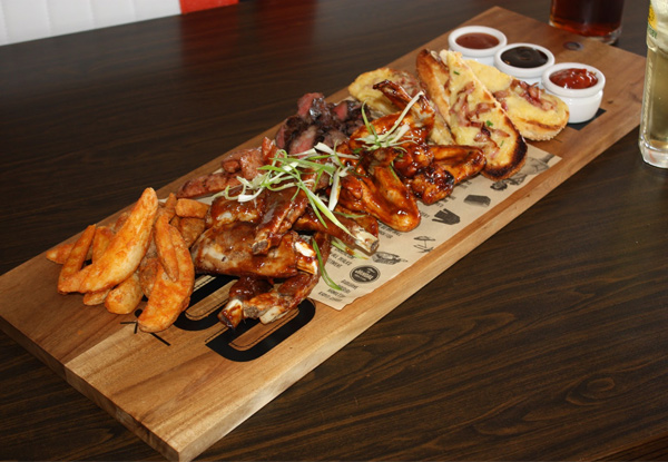 $42 for Any Jandal Platter & Four Drinks (value up to $81)