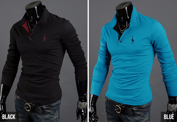 $19 for a Men's Long Sleeve T-Shirt –Available in Ten Colours