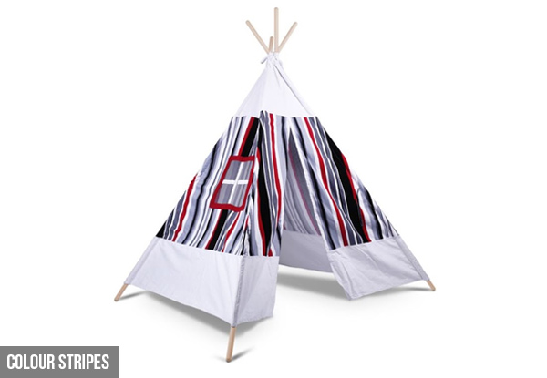 $79 for a Kids' Teepee Tent – Four Options Available