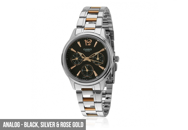 From $52 for Men's and Women's Casio Watches - Six Options Available