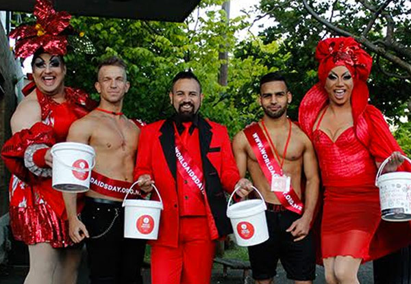 Donate $5, $10, $20 or $50 to The New Zealand AIDS Foundation this World AIDS Day