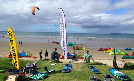 $99 for a Two-Hour Introductory Kitesurfing Lesson for One Person or $118 for Two People (value up to $200)
