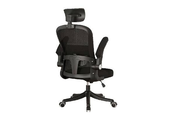Ergonomic Swivel Office Chair with Back Support - Two Colours Available
