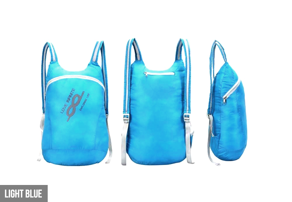$14 for a Folding Water-Resistant Backpack, or $24 for Two