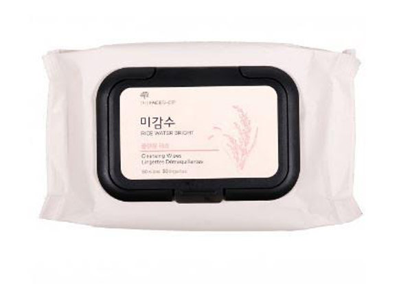 $12 for The Face Shop Rice Water Bright Cleansing Wipes