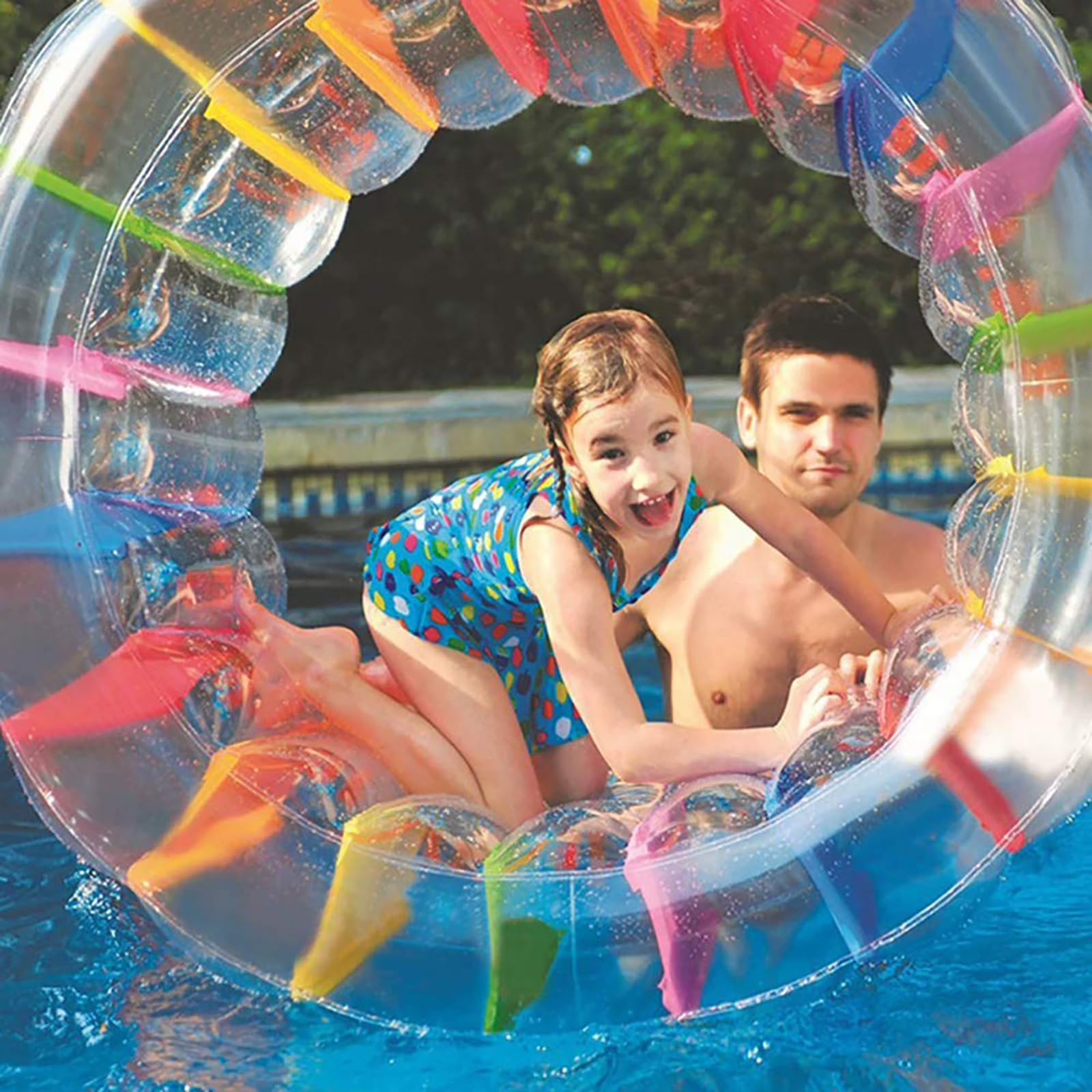 Inflatable Pool Roller Float